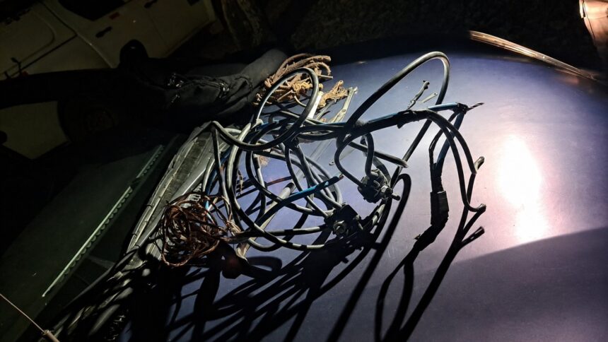 Homem é preso após furtar cabos elétricos às margens da BR-381, em Ipatinga