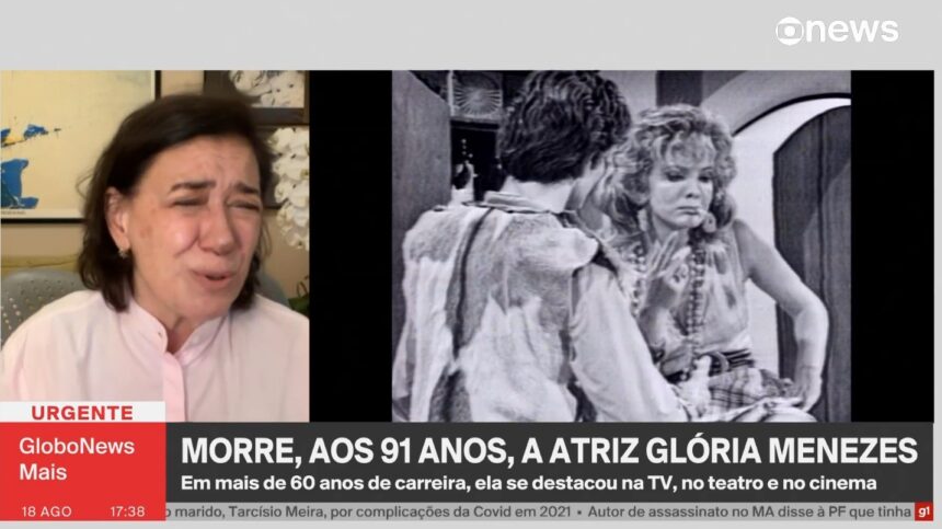 'Que dia difícil. Nossas referências estão indo embora', diz Lilia 'Que dia difícil. Nossas referências estão indo embora', diz Lilia Cabral sobre mortes de Glória Menezes e Laura Cardoso
