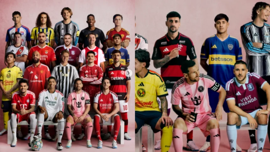 Flamengo vira o único clube brasileiro em anúncio mundial da Adidas