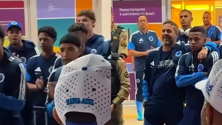 “Vamos eliminar o Jardim”: torcedores do Cruzeiro mandam recado antes de jogo contra o Flamengo