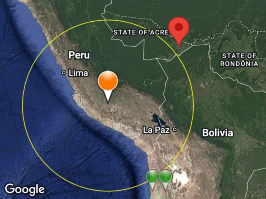 Acreanos sentem 2º tremor em 10 dias após novo terremoto Acreanos sentem 2º tremor em 10 dias após novo terremoto no Peru: 'Achei que estava tonto'