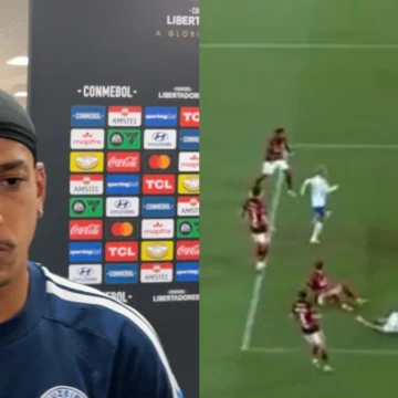 Matheus Pereira discorda de decisão do VAR e dispara sobre briga com Jorginho em jogo do Flamengo x Cruzeiro