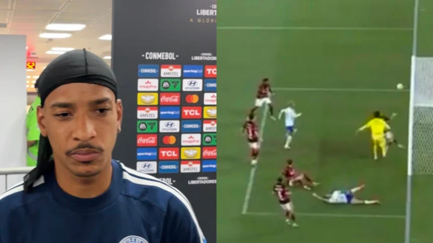 Matheus Pereira discorda de decisão do VAR e dispara sobre briga com Jorginho em jogo do Flamengo x Cruzeiro