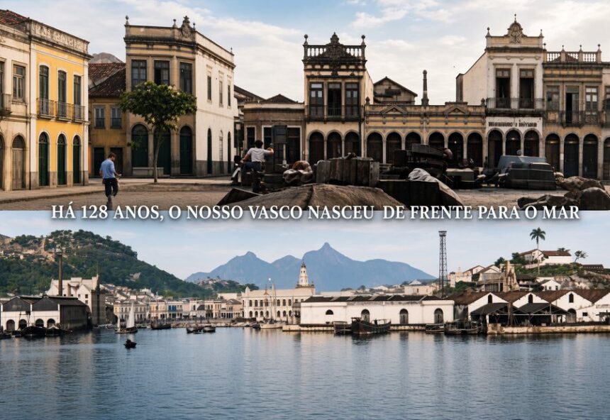 Há 128 anos, Vasco nasceu de frente para o mar
