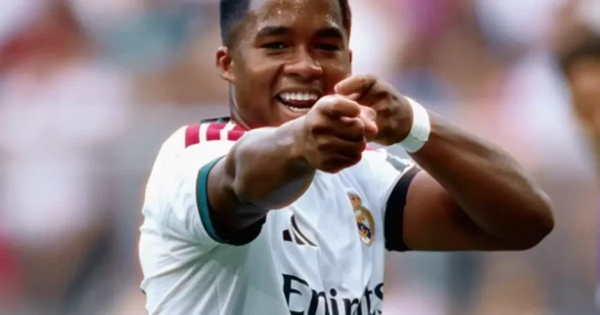 Endrick perde a estreia do Real Madrid em LaLiga por causa de problema muscular