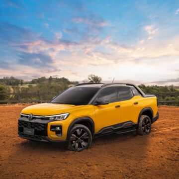 Volkswagen apresenta Tukan; picape eletrificada que vai ter versão cabine simples e dupla