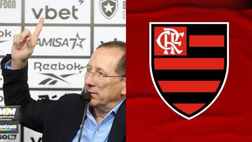 John Textor afirma que jamais compraria o Flamengo: “Me tiraram do sério”