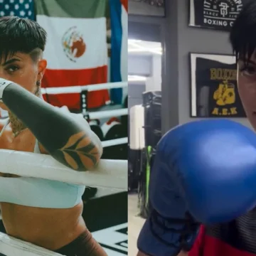 'Pulgar do boxe': atleta grega fala sobre semelhança, conta origem ‘Pulgar do boxe’: atleta grega fala sobre semelhança, conta origem de camisa do Flamengo e revela que sonha em lutar no Brasil