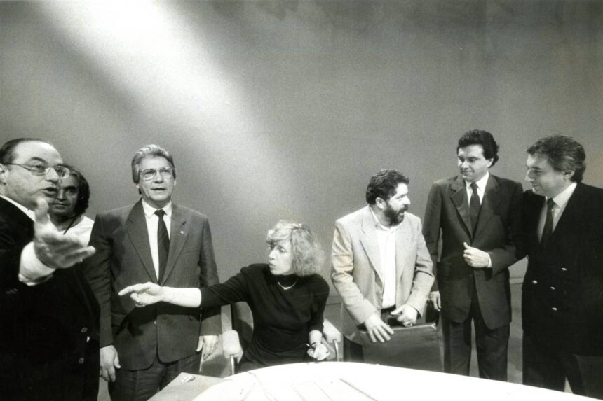 Eleição tem 1º debate mais vazio desde redemocratização - 23/08/2026 Eleição tem 1º debate mais vazio desde redemocratização – 23/08/2026 – Política