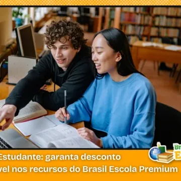 Brasil Escola Premium: aproveite desconto do Mês do Estudante Brasil Escola Premium: aproveite desconto do Mês do Estudante