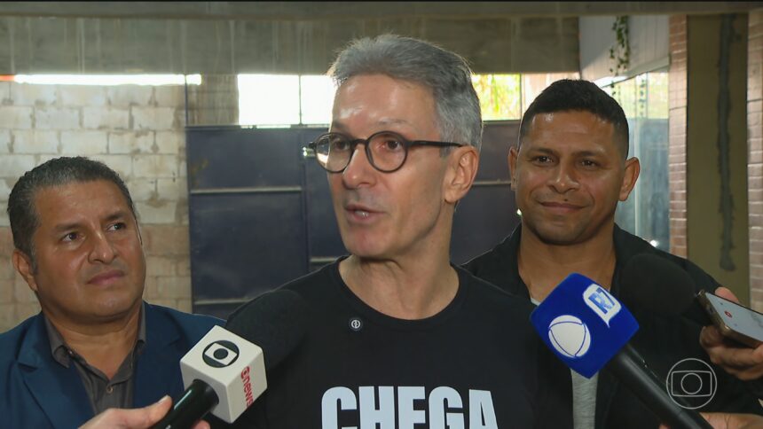 Romeu Zema, candidato do Novo à Presidência, faz campanha na Baixada Fluminense