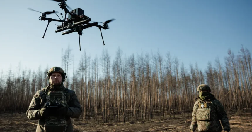 Drone russo guiado por IA mata três civis em ataque na Ucrânia, diz jornal