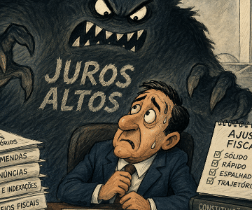 Desta vez, o juro (e não o dólar) é o bicho-papão