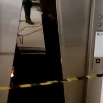 Elevador que despencou com mães e crianças em Hortolândia é Elevador que despencou com mães e crianças em Hortolândia é novo e foi entregue em março