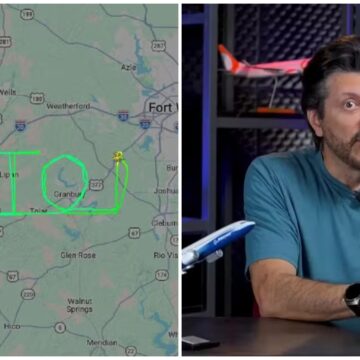 'Amigo próximo': piloto conta por que e como desenhou nome de Lito no céu dos EUA
