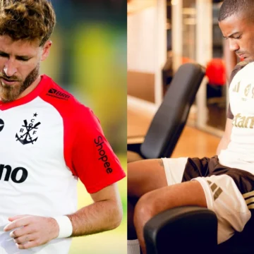 As situações de Léo Pereira, De La Cruz, Vitão e Alex Sandro para jogo do Flamengo x Botafogo