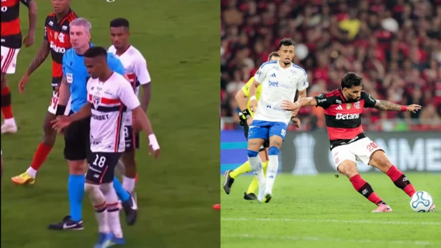 Os nomes dos árbitros dos 2 próximos jogos do Flamengo no Brasileirão
