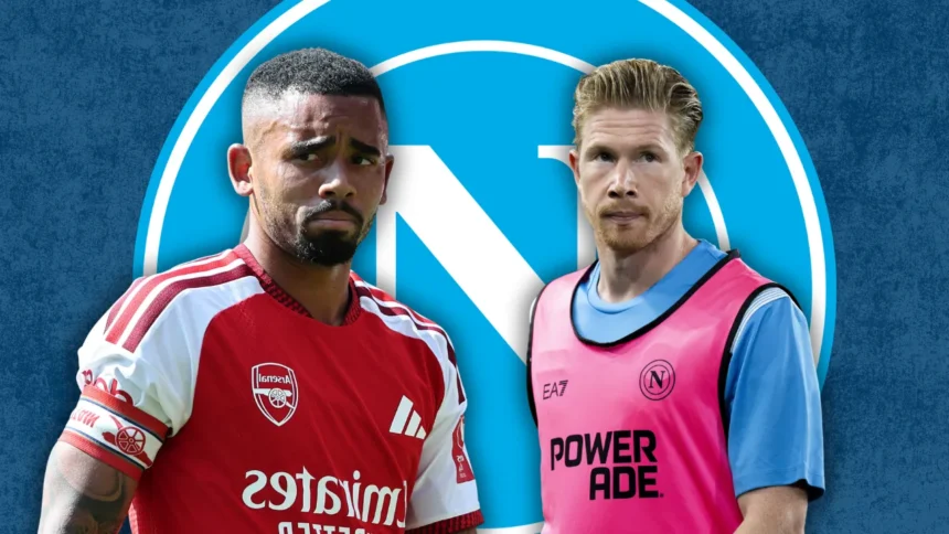 De Bruyne faz lobby por Gabriel Jesus no Napoli: ‘É um perfil que não temos’