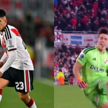 Torcedores do Flamengo ridicularizam Almada após eliminação do River Plate