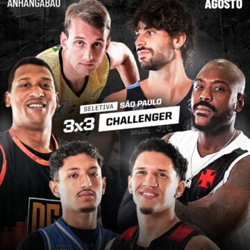 Basquete 3×3: Vasco disputa a Seletiva do Challenger São Paulo neste fim de semana