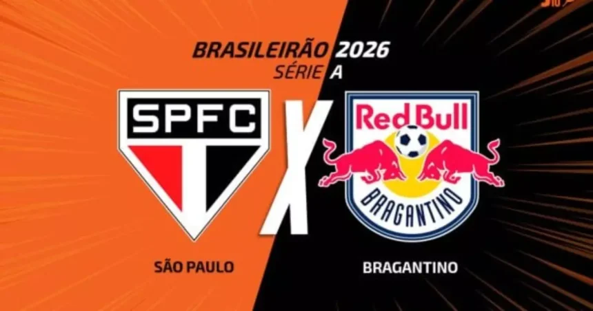 São Paulo x Bragantino, AO VIVO, com a Voz do Esporte, às 18h30