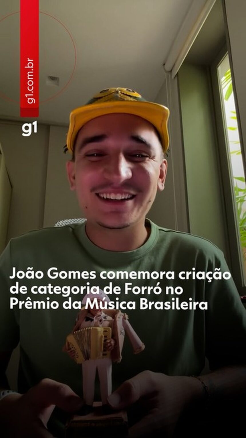 'É uma batalha ser forrozeiro, o povo ainda acha cafona', diz João Gomes após reclamar e prêmio criar categoria forró