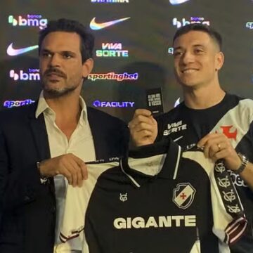 Bruno Duarte é apresentado e se diz preparado para estrear pelo Vasco