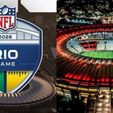 A interação entre NFL, Flamengo e Fluminense para jogo de futebol americano no Maracanã
