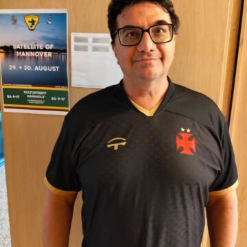 Futmesa: Giuseppe Spasiano representou o Vasco em torneio na Alemanha