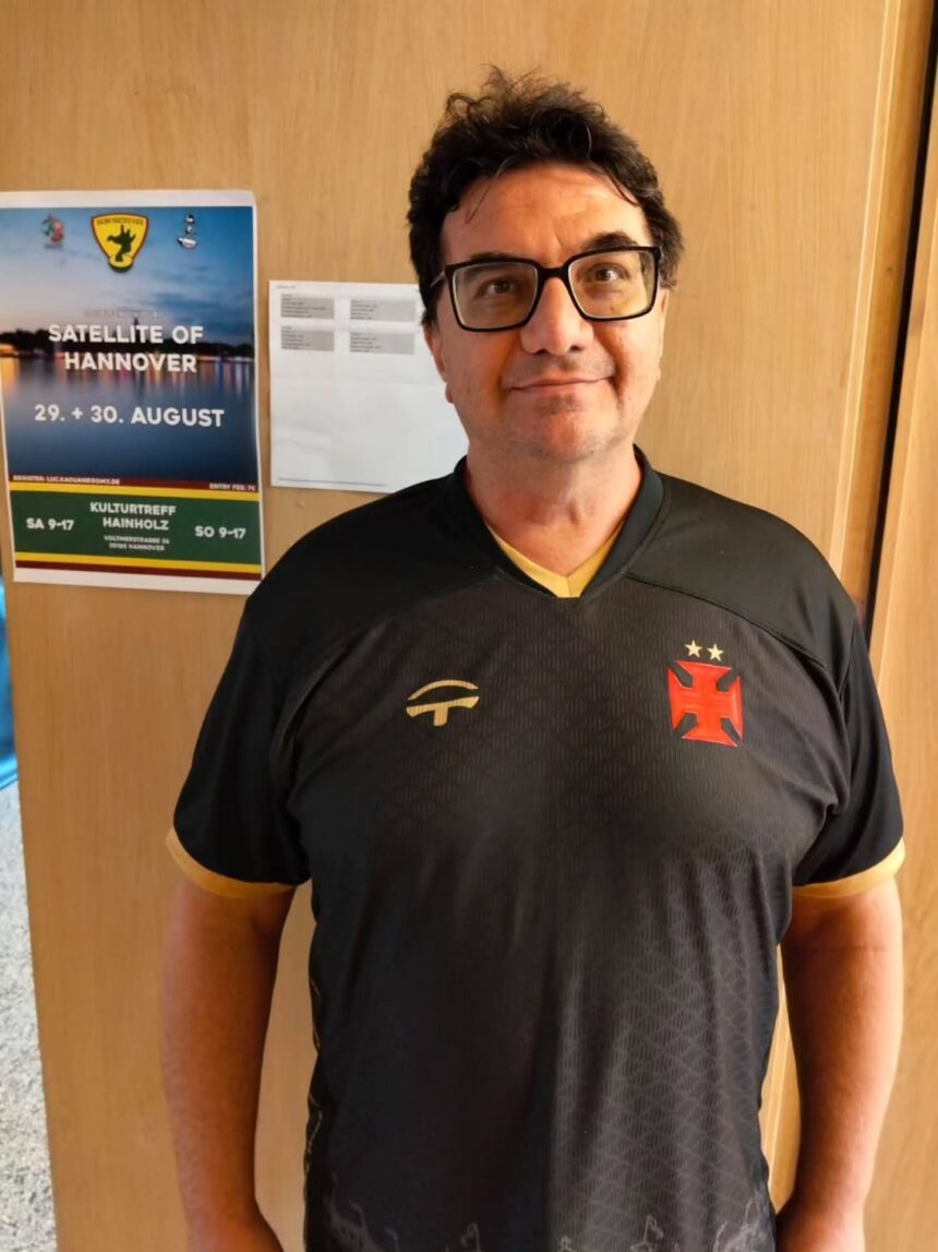 Futmesa: Giuseppe Spasiano representou o Vasco em torneio na Alemanha Futmesa: Giuseppe Spasiano representou o Vasco em torneio na Alemanha