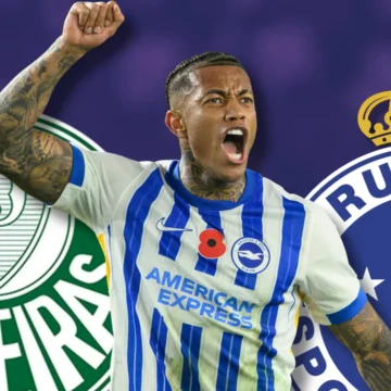 Premier League: Alvo de Palmeiras e Cruzeiro, Igor Júlio, do Brighton, encaminha novo clube inglês