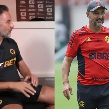 Vitor Pereira e Paulo Sousa: Botafogo avaliação contratação de 2 ex-Flamengo
