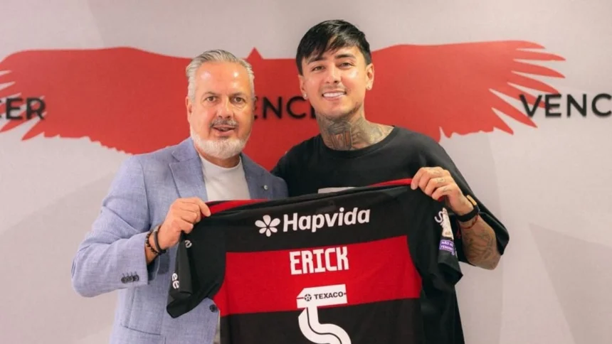 Flamengo anuncia renovação de contrato com Erick Pulgar