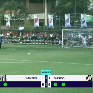 Sub-15: Vasco vence o Santos nos pênaltis e vai à Sub-15: Vasco vence o Santos nos pênaltis e vai à final da Copa da Amizade Brasil-Japão