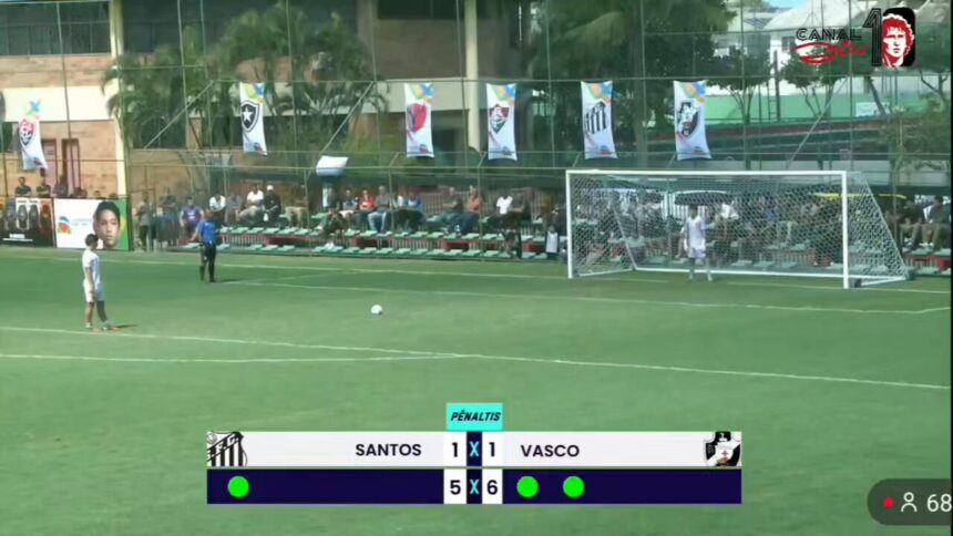 Sub-15: Vasco vence o Santos nos pênaltis e vai à Sub-15: Vasco vence o Santos nos pênaltis e vai à final da Copa da Amizade Brasil-Japão