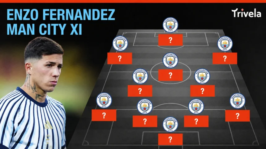 Onde joga Enzo Fernández? As três opções de Maresca no Onde joga Enzo Fernández? As três opções de Maresca no Manchester City