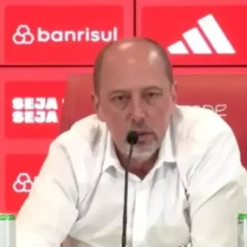 Presidente do Internacional pede desculpas por eliminação para o Grêmio