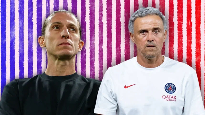 'Uma bela notícia para o futebol francês': Luis Enrique responde ‘Uma bela notícia para o futebol francês’: Luis Enrique responde Filipe Luís antes de jogo pela Ligue 1