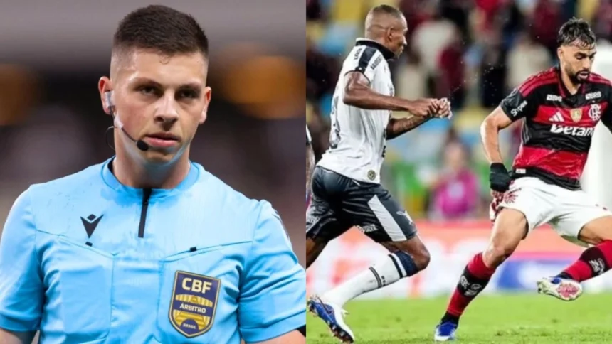 A escala de arbitragem da CBF para jogo do Flamengo x Remo