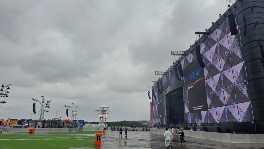 Chuva forte na Zona Sudoeste faz Rock in Rio suspender agendamento dos brinquedos; veja