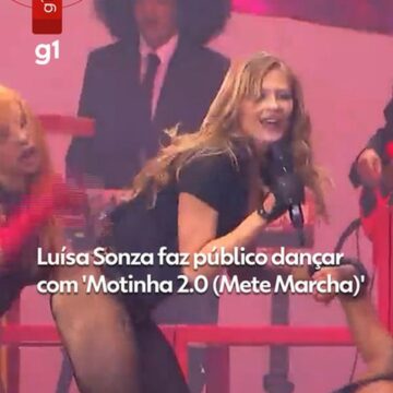 Luísa Sonza posta vídeo chorando após show no Rock in Rio: 'Foi uma loucura'