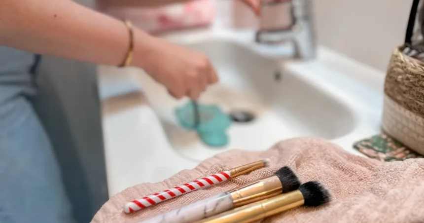 Pincéis de maquiagem sujos podem causar acne e infecção — Pincéis de maquiagem sujos podem causar acne e infecção — aprenda a limpar direito