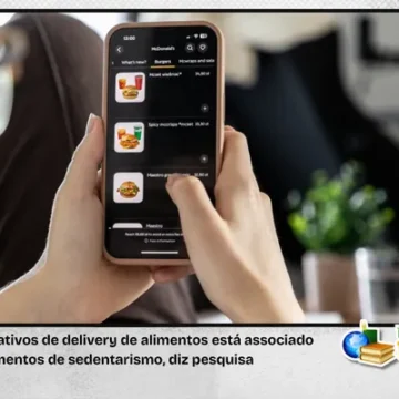 Uso de app de delivery está associado ao sedentarismo, diz estudo