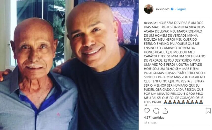‘Despertei pra música ouvindo meu pai’: Rick comentou influência do ‘Despertei pra música ouvindo meu pai’: Rick comentou influência do pai na carreira